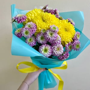 Букет хризантем