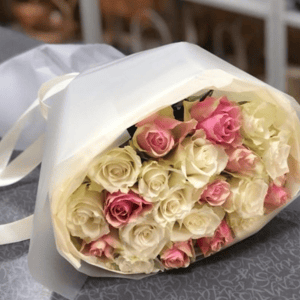 Букет «21 роза микс»