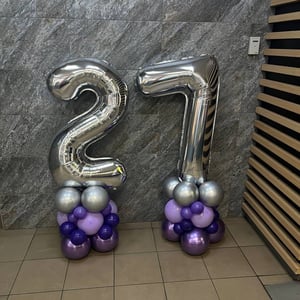Набор шаров 79 - шары с цифрами 27