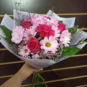 Букет «Розовое чудо»