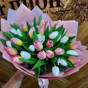 Букет «35 нежных тюльпанов»