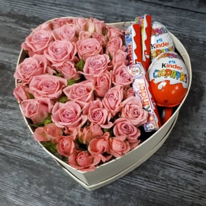 Подарочный набор «Для самых любимых» из роз