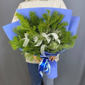 Букет с пихтой