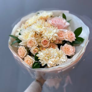 Букет Солнечная колифорния из хризантем