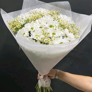 Букет «Ромашка» из хризантем