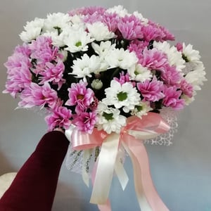 Букет из хризантем