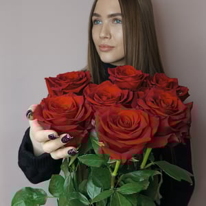 Букет «7 премиальных роз»