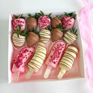 Микс-набор из клубники и бананов