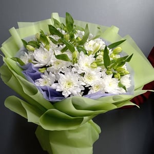 Букет из Альстромери и Хризантемы